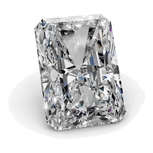 Radiant lab-grown diamond